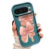 Pink Hibiscus Flower Pattern Case For Google Pixel 10 Pro XL Shockproof Bumper Silicone Cover For Pixel 9A 9 8 7 Pro 8A 7A