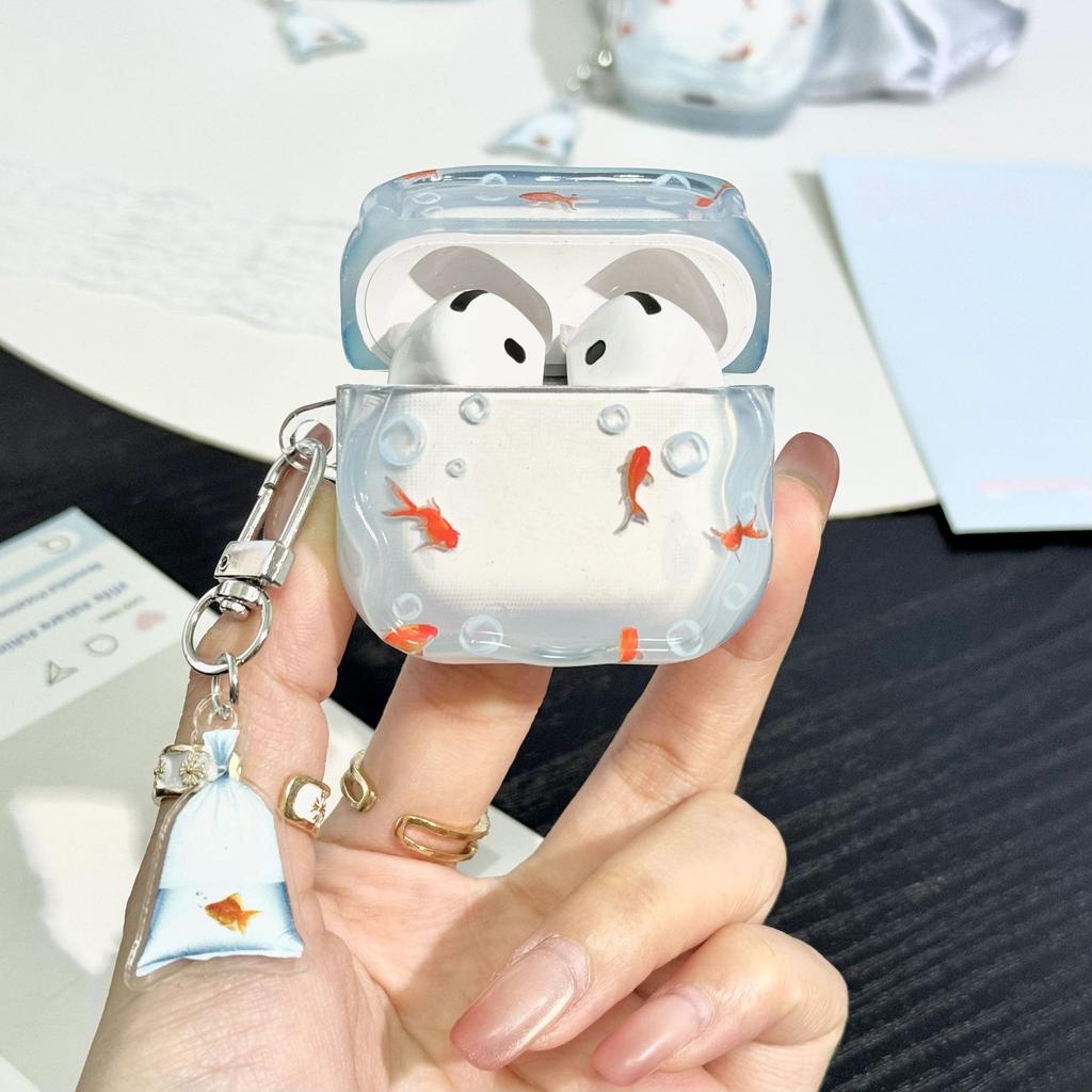 Applicable to AirPods1/1/1 Apple AirPods Pro1 Koi wireless Bluetooth anti-drop earphone cover protective case