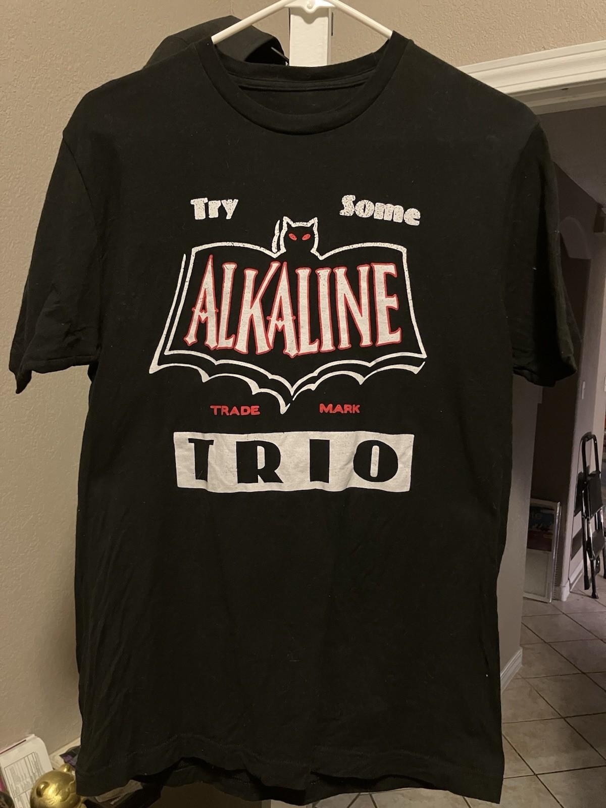 Alkaline Trio Band Shirt Bat Pop Punk Emo Men’s M No Tag XXXL