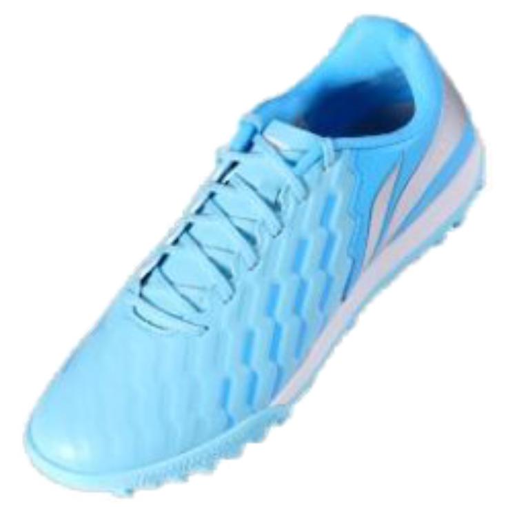 Lining Jin Comfortable Simple TF (Rubber Studs) Artificial Turf Non-Slip Wear-Resistant Soccer Shoes Men Soccer Shoes Blue ASTU0045-5