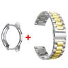 Pasek+Etui do Samsung Galaxy Watch 6 5 4 44mm 40mm Classic 46mm 42mm Bransoleta ze Stali Nierdzewnej Pasek do Galaxy Watch 3 5 Pro 41 45mm