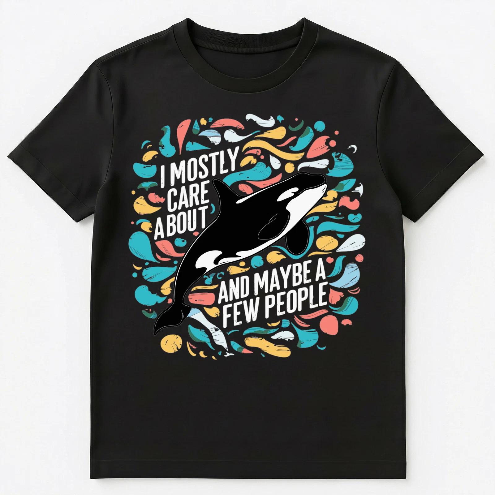 Funny Orca Unisex T-Shirt S