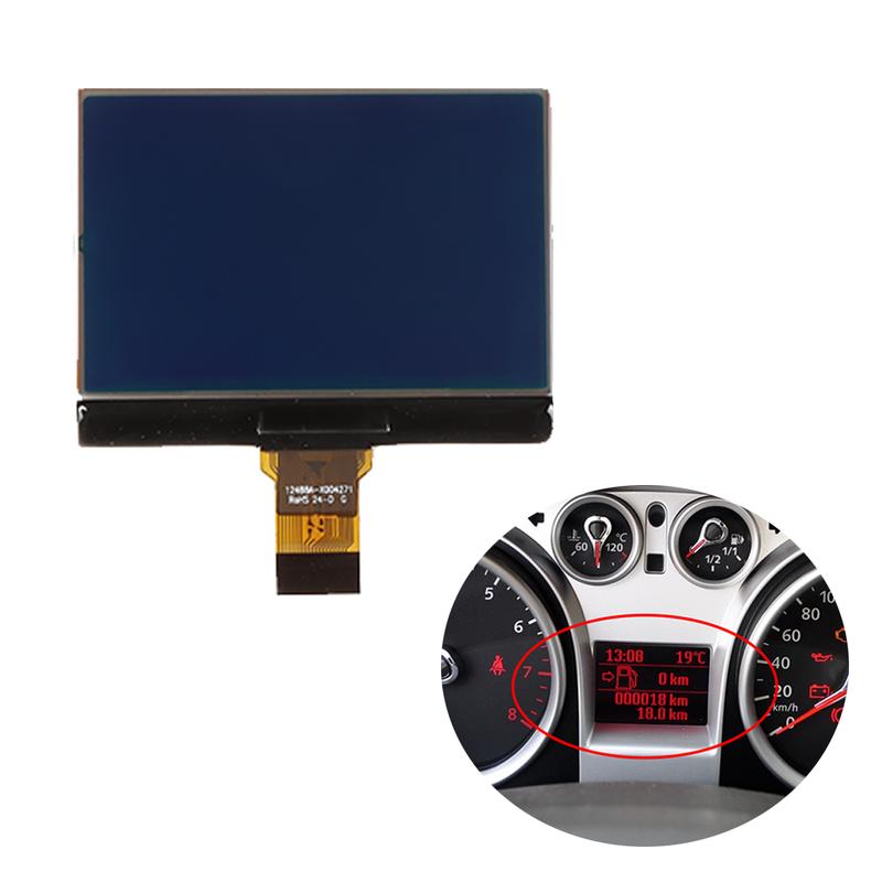 Dashboard LCD Display Screen for 2006-2012 Ford Focus C-Max Galaxy Kuga Instrument Cluster Pixel Missing Repair Auto Accessories
