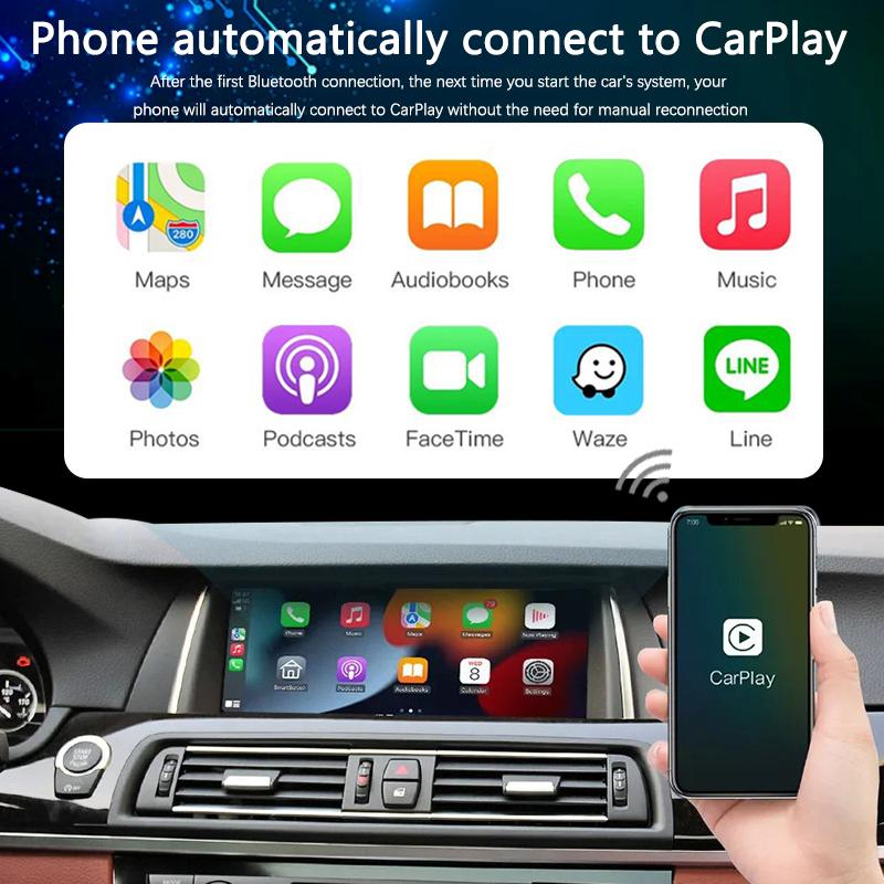 NEW Wireless CarPlay Android AUTO For BMW NBT System 1 2 3 4 5 6 7 Series X1 X3 X4 X5 X6 MINI E60 E84 E70 F26 F25 F10 F11F20 F21