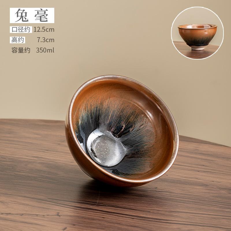 Ciotola da tè Matcha Jianzhan Ceramica Strumenti Dinastia Song Set Frusta Mescolatrice Giapponese Accessori Ornamenti Forniture Attrezzature Artigianato