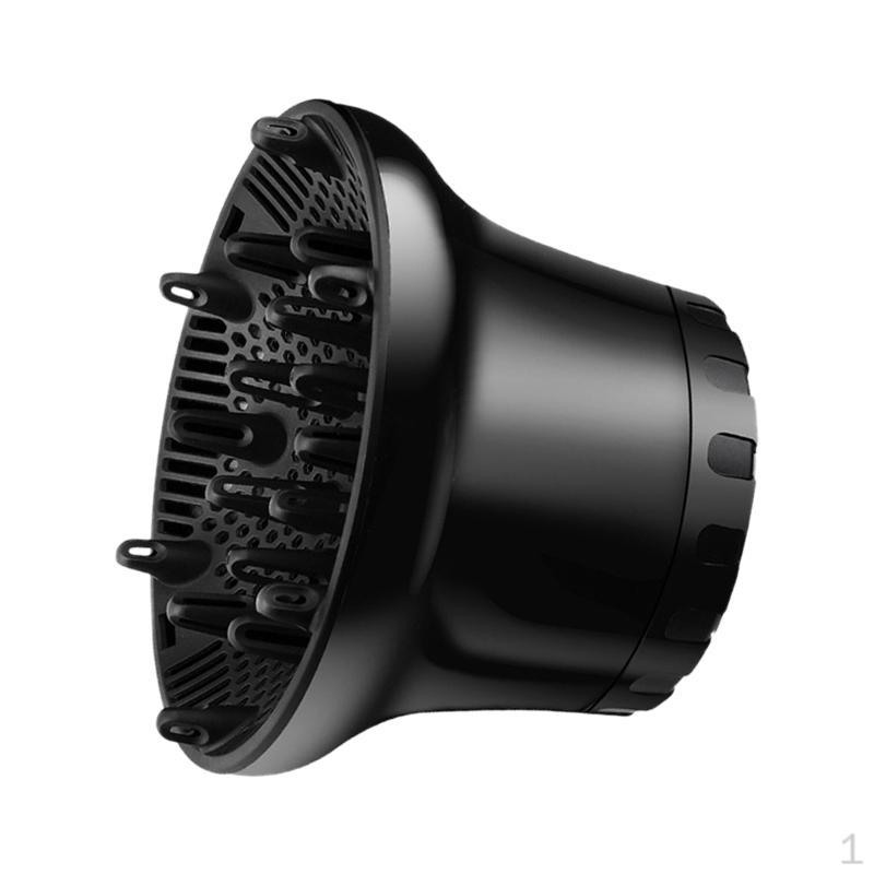 

Dryer Diffuser Hair Attachment, Portable Professional Lightweight Rotating Buckle Wave чорний