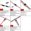 10/20Pcs Wire Connectors Direct Plug-in & T-Type Quick Splice, No-solder No-peel Waterproof Locking Cable Clamps for Car & Home Wiring Free Tool