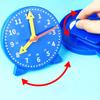 Children Clock Educational Toys Hour Minute Second Cognition Colorful Clocks Toys Kids Early Preschool Teaching Aids