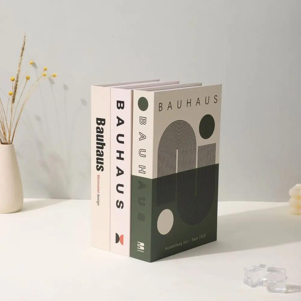 Multiple Styles Paper Craft Graphic Simulated Books Artistic Luxury Fake Books Nordic Style Book Model Coffee Shop
