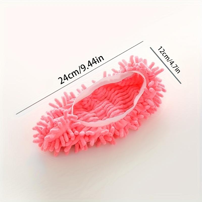 2PCS Mop Slippers Effortless Cleaning Slippers with Super Absorbent Removable & Washable for Daily Floor Maintenance Reusable Cleaning Shoes Cover