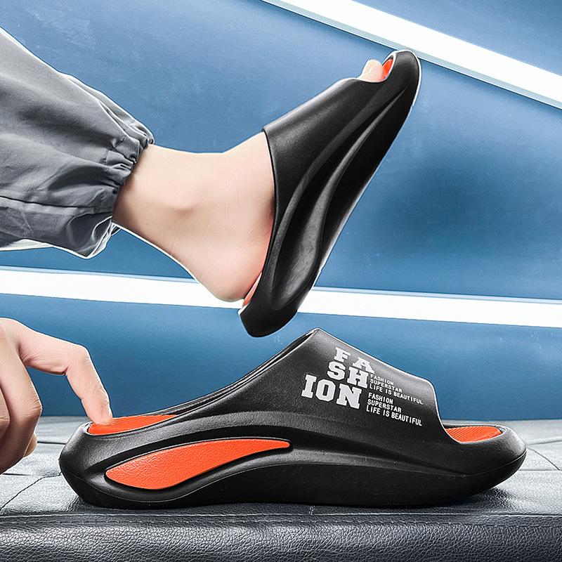 EVA Hausschuhe Herren Sommerbekleidung leichte weichsohlige Outdoor Freizeit Sandalen Herren Outdoor coole Hausschuhe Tide