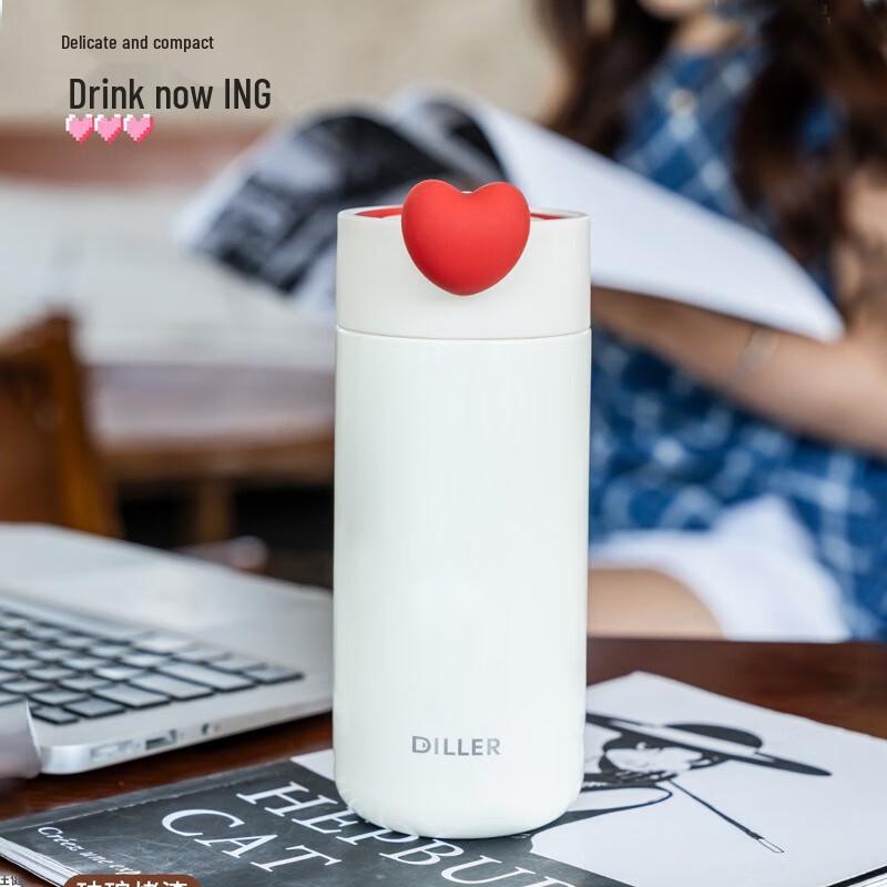 Dileber Barn 316 Rostfritt Stål Hjärtdesign Termos