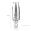 Stainless Steel 360° Swivel Pressure Washer Nozzle, Quick-Connect Lotus Spray Head for Tree Bark & Rust Removal