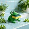 Plastic Sponge Dish Holder Frog Shaped Dish Sponge Organizer Funny Sponge Holder  Kitchen