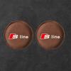 AQ1 2Pcs Non-slip Car Water Cup Pad Fur Drink Coaster Holder For Z1 A1 A2 A3 A4 A5 A6 A7 A8 Q1 Q2 Q3 Q4 Q5 Q6 Q7 Q8 TT RS3 RS7