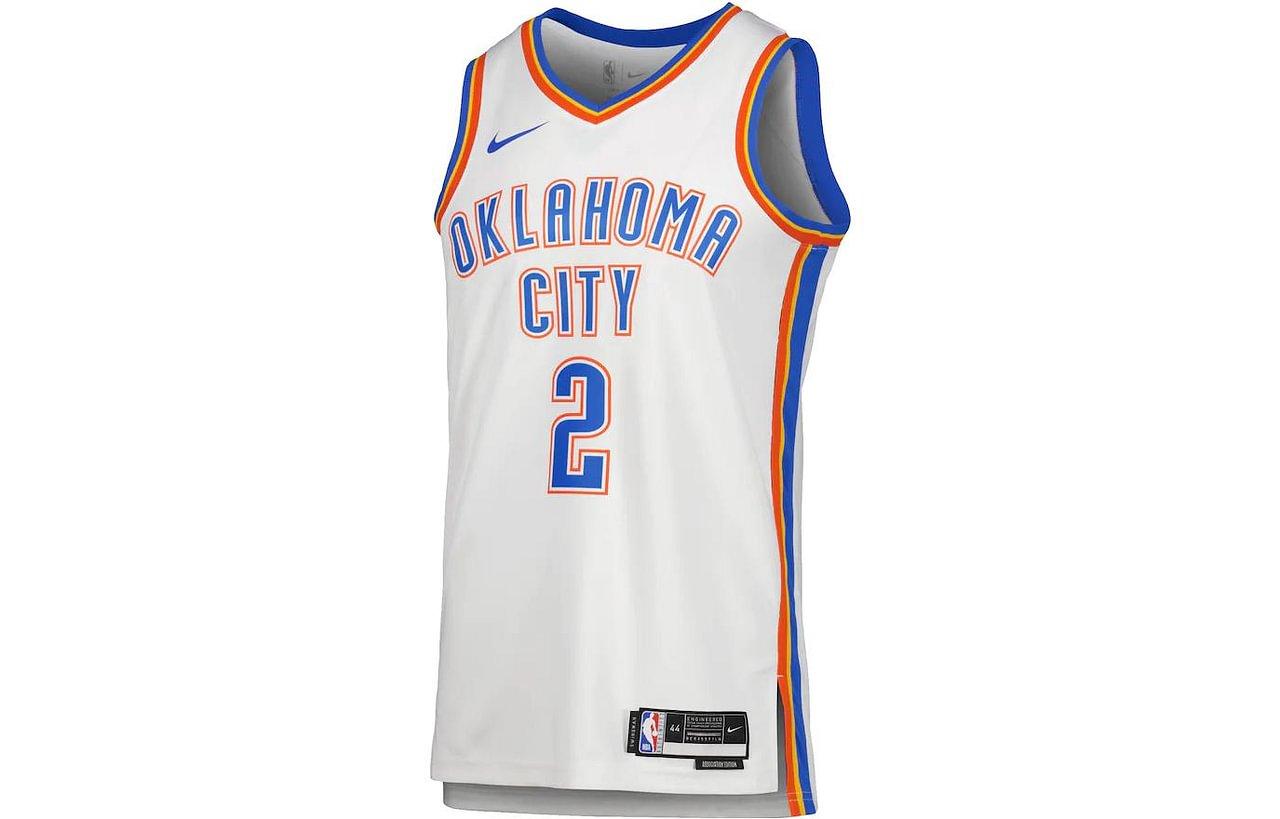 

Nike Retro OKC Thunder #2 Basketball Jersey White DN2088-100 XXL