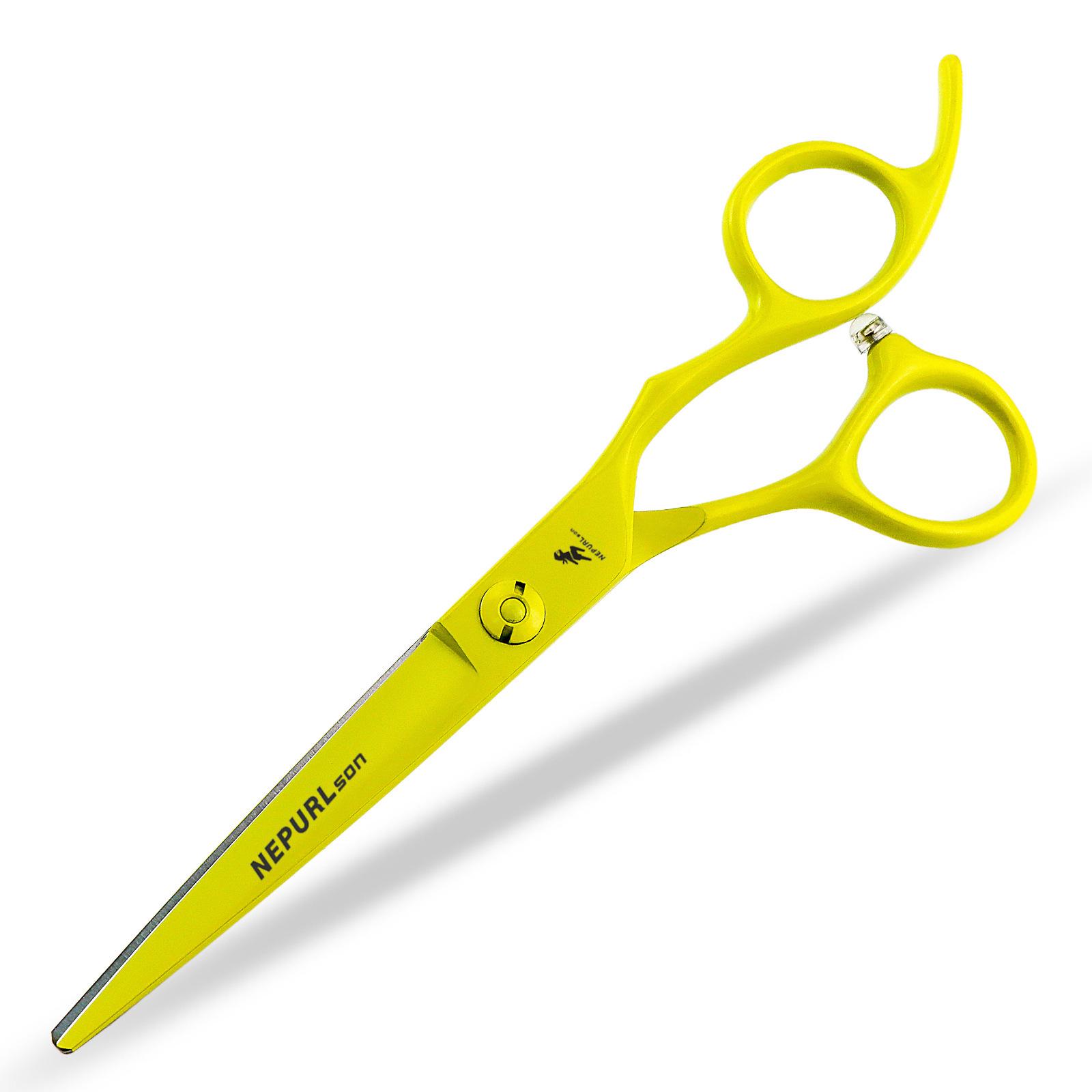 Yellow 6 Napson Hairdressing & Thinning Scissors