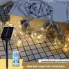 XuanYong Solar Warm White Threaded Bulb String Lights with Remote