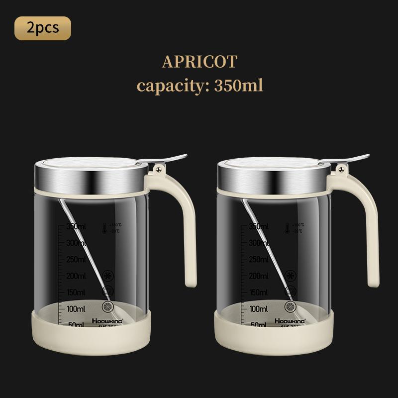 1pc Spices Glass Seasoning Jar with Spoon Sugar Bowl Salt Shaker Seasoning Container Kitchen Supplies Storage Set Spice Boxes