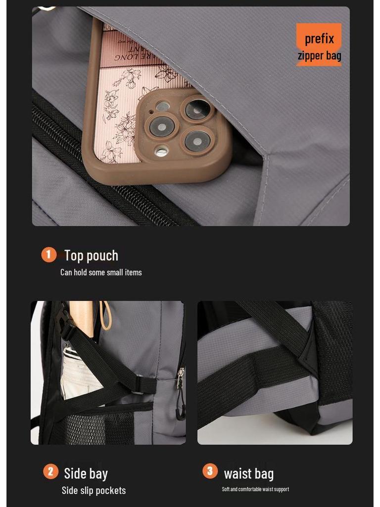 International Hiking Backpack: Durable, Large Capacity, Versatile for Outdoor Sports & Casual Travel