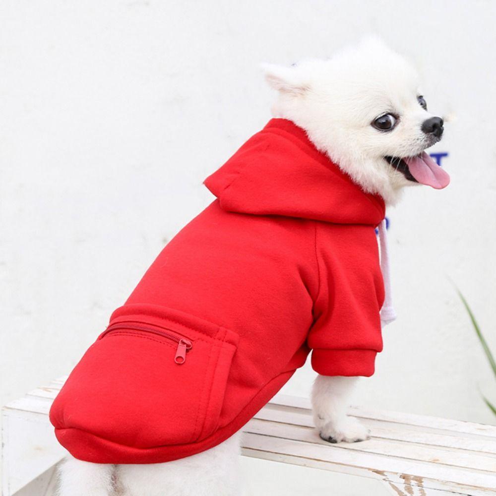 Soft Big Dog Hoodie Warm Winter Dog Clothes Fashion Dog Sweater Coat  For Fall Winter