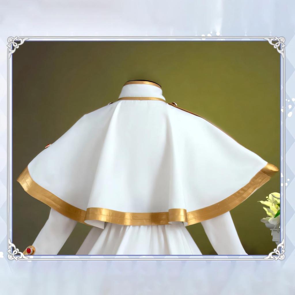 Frieren Cosplay Uniform Set Himmel Cosplay Costume with Wig Fancy Dress Stage Performance Outfit Everyday XL [COSIWO] Wear,