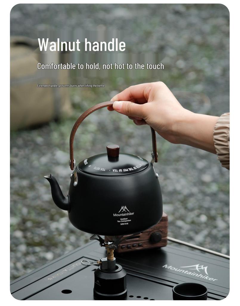 Mountain Guest Portable Tea Brewing Kettle Set for Outdoor Camping & Picnic
