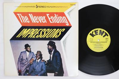 LP Plaat IMPRESSIONS Never Ending Impressions KENT008 KENT 1983 VK SoulFunk Gebruikt