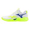 Mizuno WAVE MOMENTUM PRO Leather Volleyball Shoes Unisex White Green V1GA254039