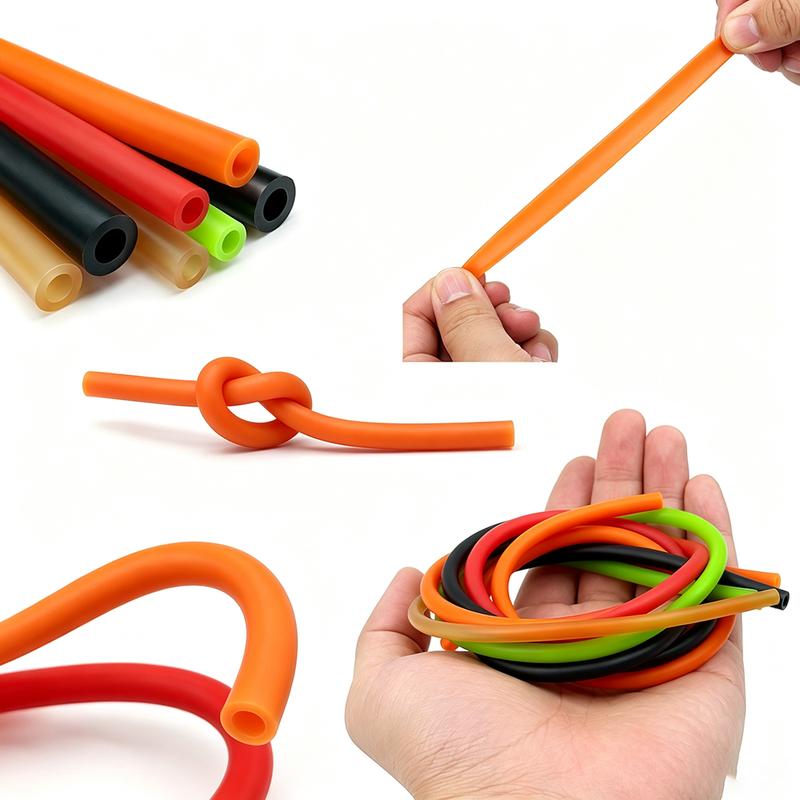 Natural Latex Hose ID1.6/1.7/1.8/2/3mm Wear Resistant High Rebound/chemical Diversion Connection Elastic Hose