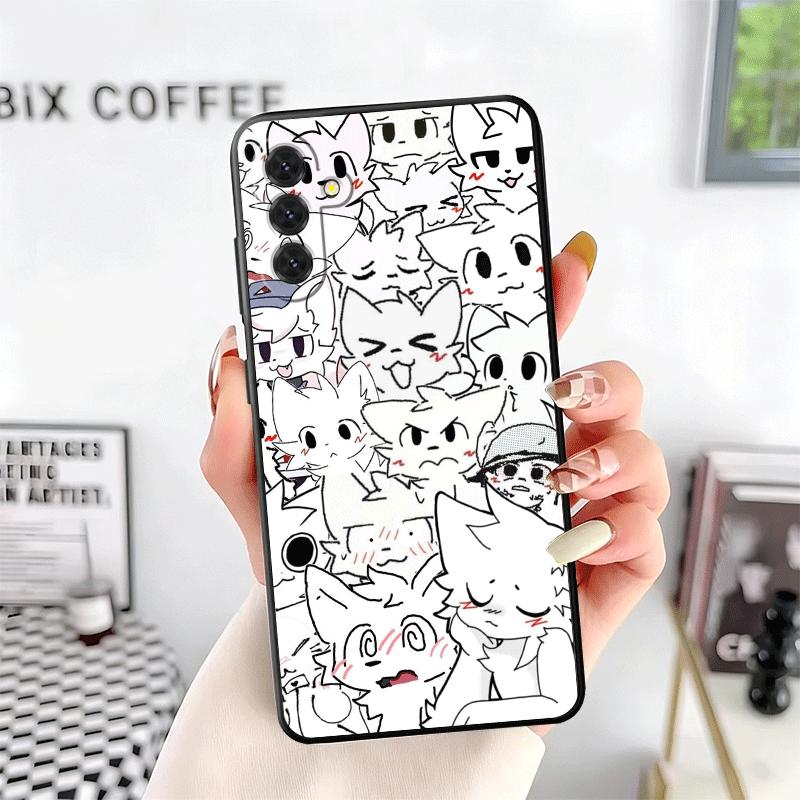 Cute B-Boykisser Catoon Soft Phone Case for Samsung A17 A37 A57 A16 A26 A36 A56 A15 A25 A35 A55 A14 A24 A34 A54 A13 A23 A33 A53