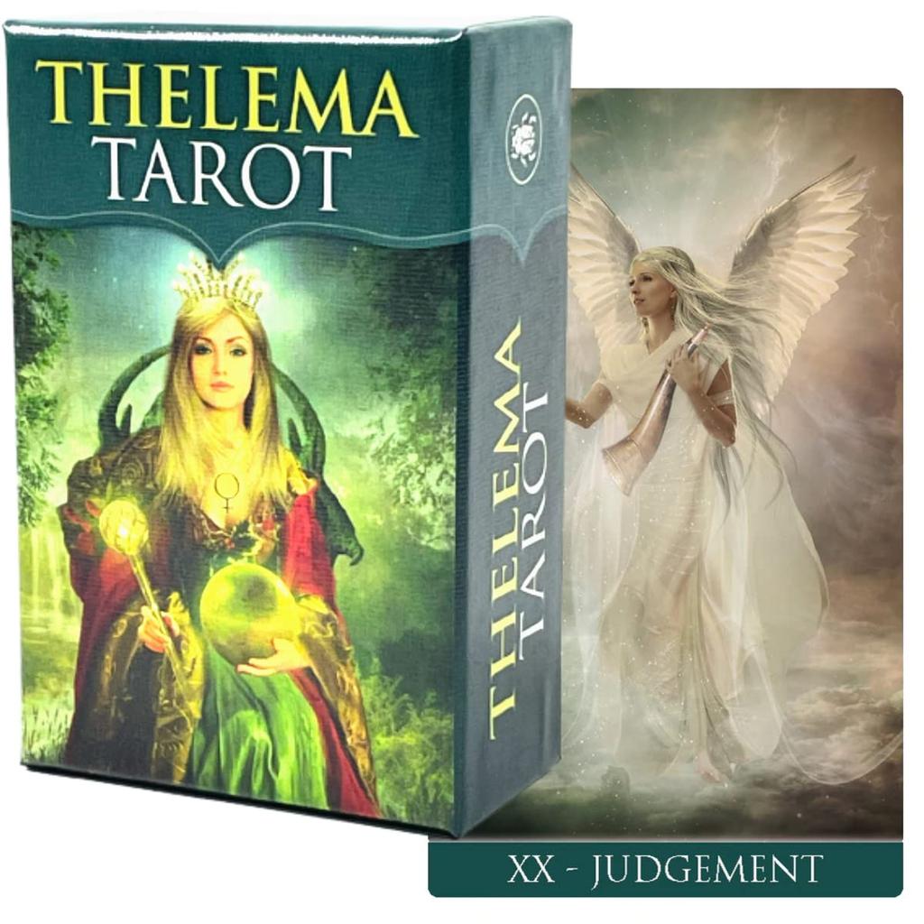 Thelema Tarot 78 Miniature Tarot Tarot with Japanese Authentic Product I.I.J Mini, Cards, Cards, Reading, Instructions,
