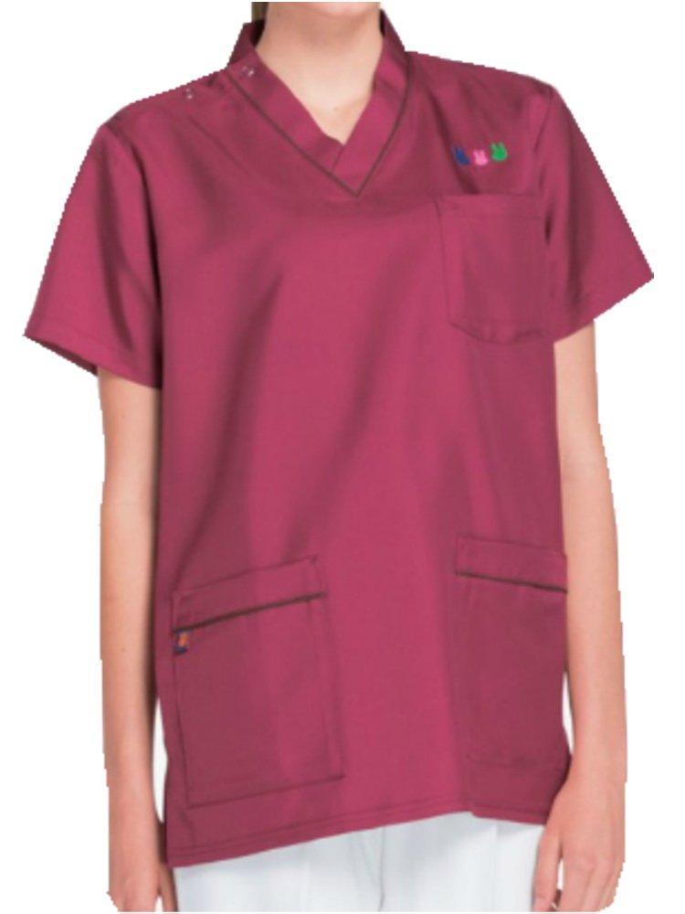 

Унисекс Miffy Top Doctor Wear Белый халат LL Размер бордовый [Nagaileben] MFT-5802 бордовый
