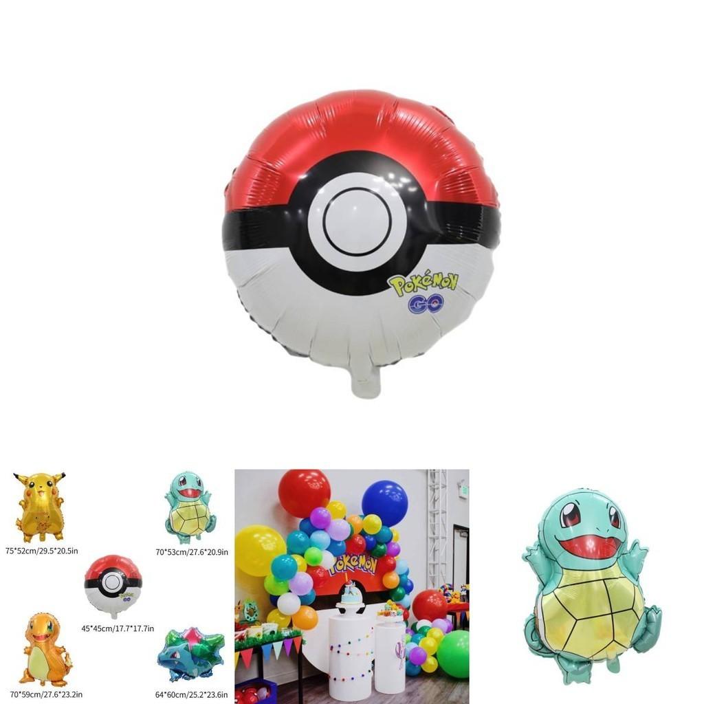 Pokemon Age Set Pikachu Balloons Banner More For Your Kid's Birthday Party Decoration