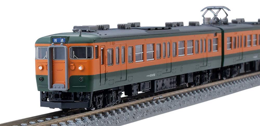 

TOMIX N Gauge Series Commuter Shonan Air Conditioning Set of 3 Model Train 115-1000 Train, Color, Ready, Cars, 98401,