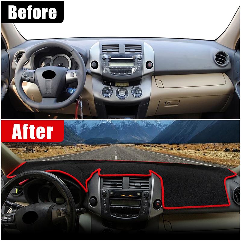 For Toyota RAV4 XA30 2006 2007 2008 2009 2010 2011 2012 RAV 4 Car Dashboard Avoid Light Cover Anti-UV Mat Pad Non-Slip Carpets