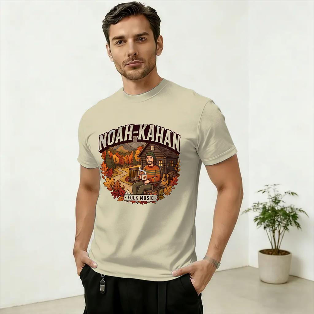 Noahs Kahans Art Bootleg Merch T Shirt Summer Harajuku TShirts Unisex Cotton ONeck Plus Size Top Tees Short Sleeve Classic Tshirt