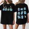 Women's Round Neck Printed Short-sleeved T-shirt Top