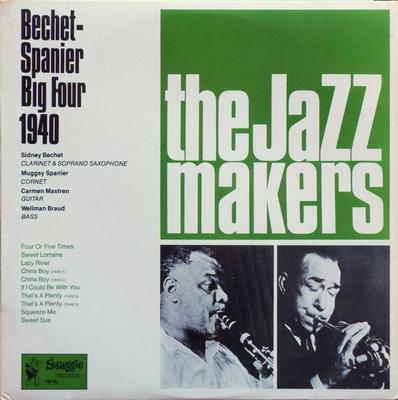 LP Record BECHET / SPANIER BIG FOUR - Bechet - Spanier Big Four 1940 S1392 Swaggie Records 1980 Australia Jazz Used