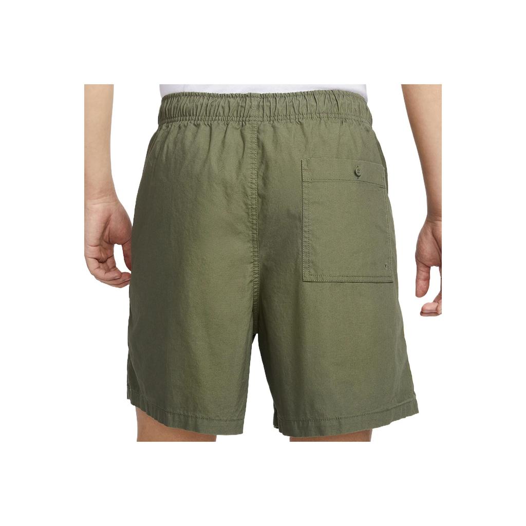 Nike Club Soft Comfortable Stylish Versatile Casual Shorts Men Shorts Olive-Green HJ1947222