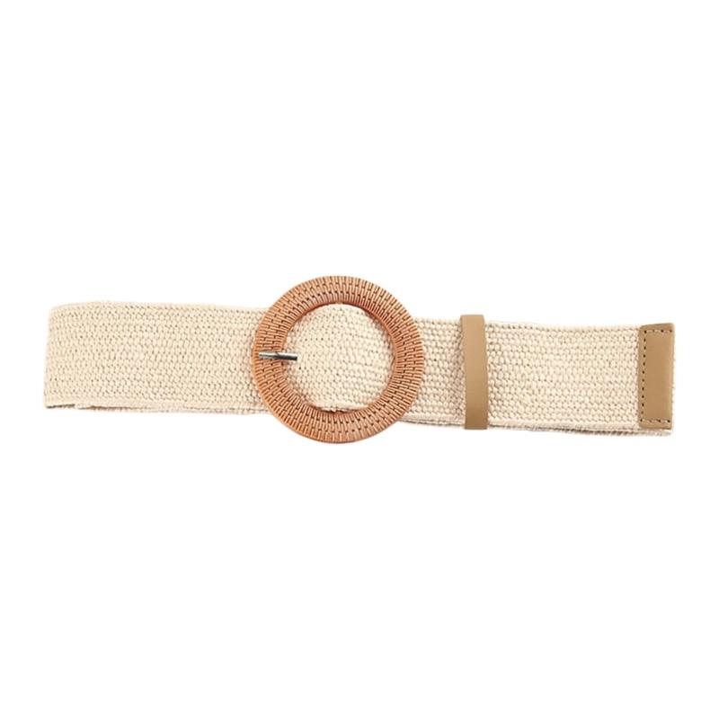 

All Matching Braided Waist Belt Fashion Weaving Wide Waistband Women Dress Belt Adult Pants Belt Simple Waist Decoration
