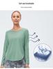 Women's Slimming Long Sleeve Quick-Dry Yoga Shirt for Running & Training