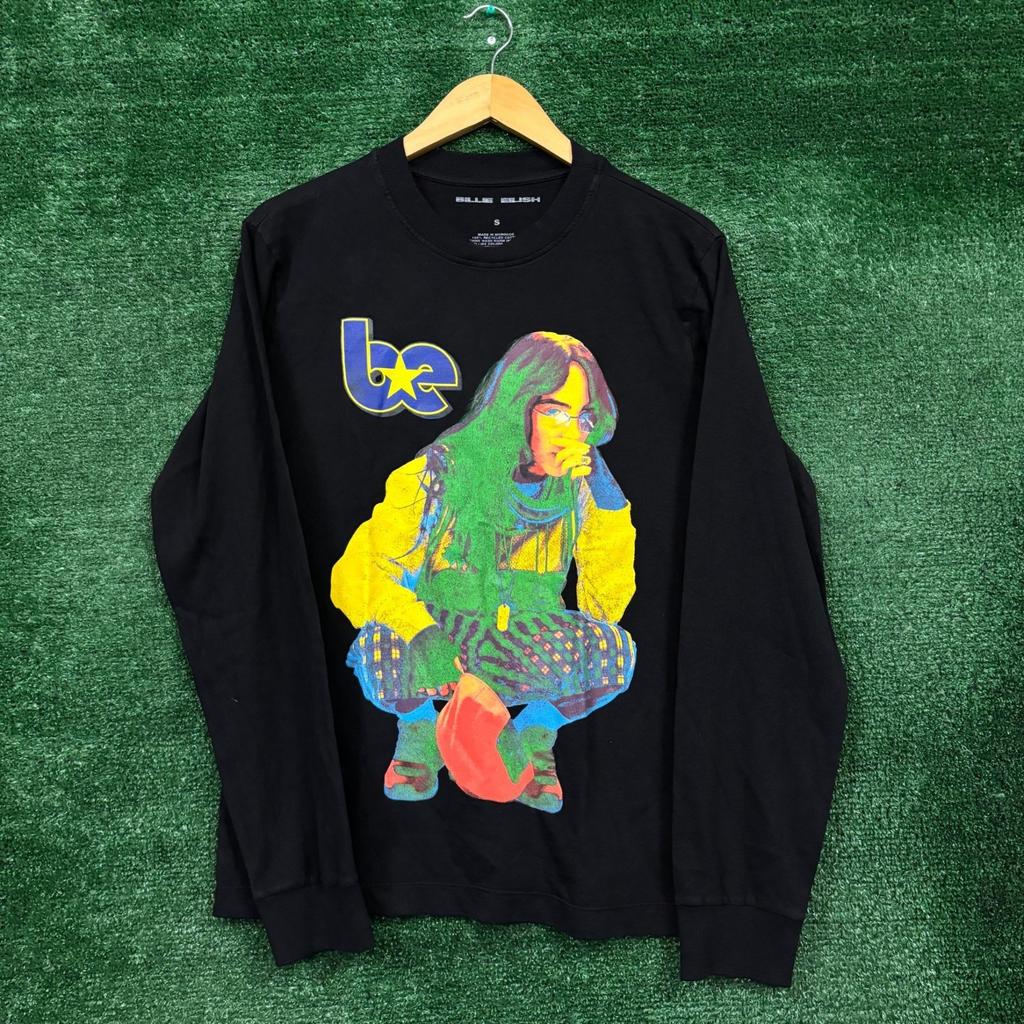 Billie Eilish Hit Me Hard and Soft The Tour LS Shirt Size Small Unisex T-Shirt