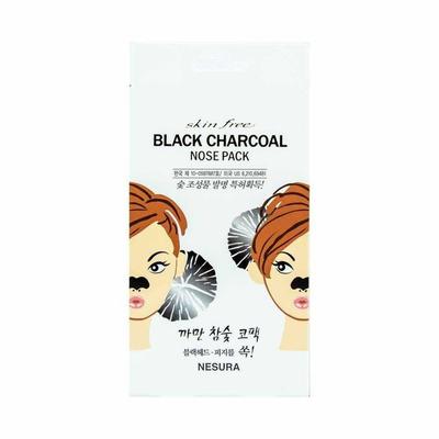 Skinfree Black Charcoal Nose Pack 8 Packs (2 Sets)