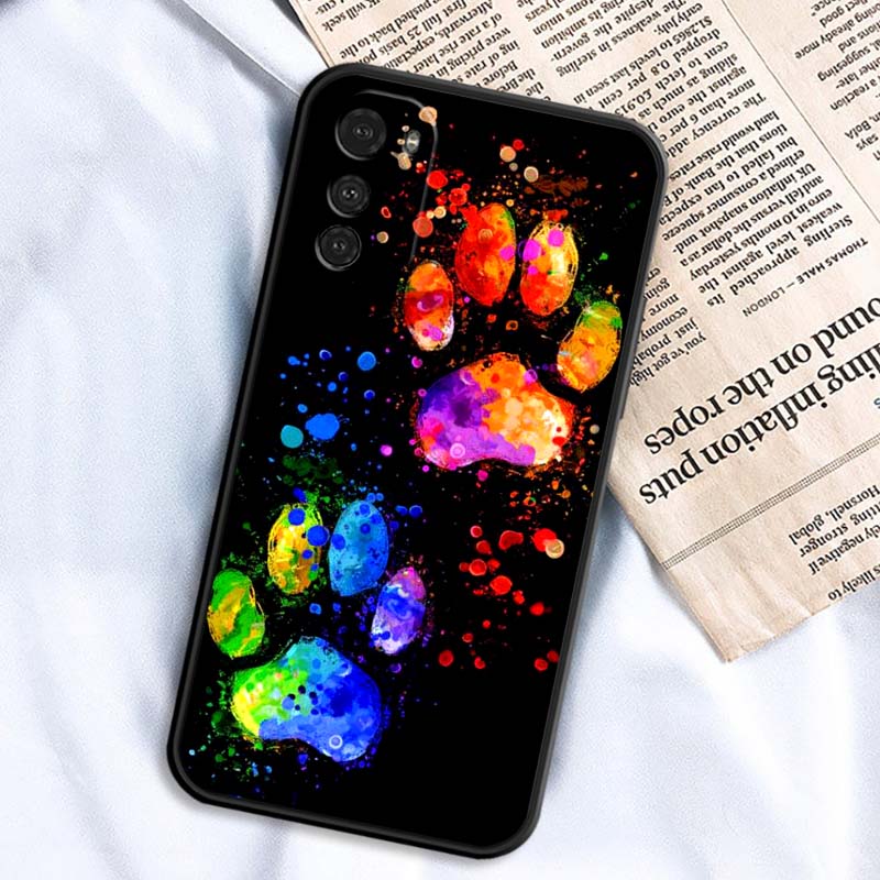 Creative Cat Claw Design For Motorola G85 Edge 50 G24 G35 G14 G04 40 G72 G34 G G54 G13 G32 5G Black Phone Case