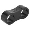 6AN Hose Separator Clamp Divider Clip Aluminum Alloy Fitting Bracket for FuelCelsiusOilCelsiusBrakeCelsiusGas Line