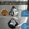 [MARNA] Shupatto Insulated Cooler Bag (Foldable/Large Capacity) Shupatto Folds up in an instant Eco Bag (20L / Black / Web Exclusive) Insulated Cooler