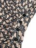 Women Spring Summer Stone Print Sexy Deep V Slim Long Sleeve Bodycon Comfortable Dress Lightweight Recognition Elegant with Flattering Chic Dress