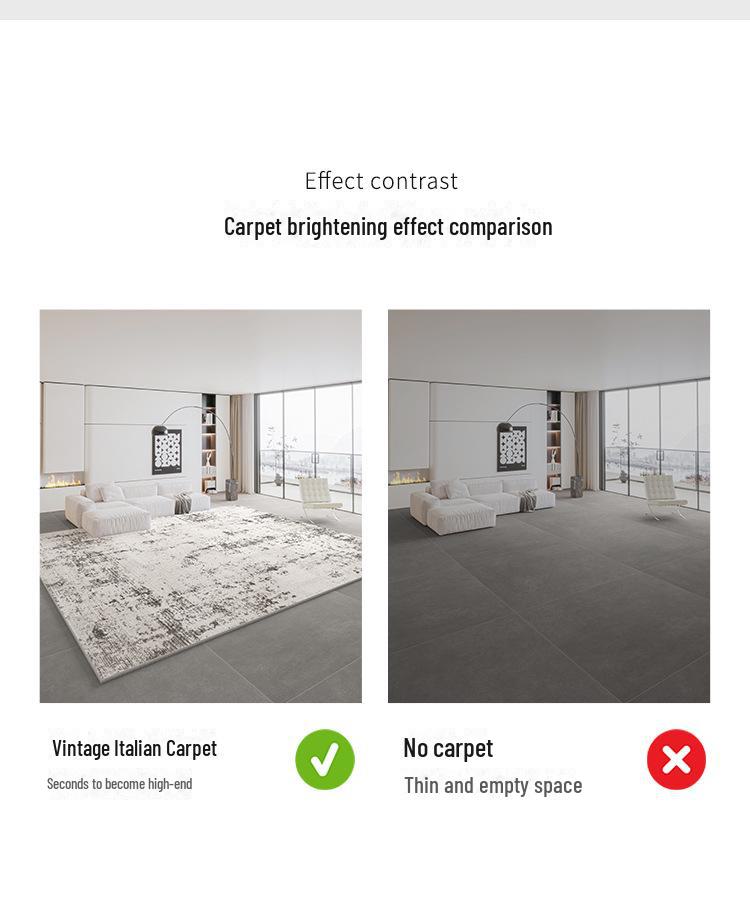 2024 High-End Loop Pile Carpet for Living Room, Bedroom, and Coffee Table – Large Area Floor Mat