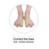 1 paar Hallux Valgus Schiene Orthesen Fuß Daumen Schmerzen Relief Haarglätter Corrector